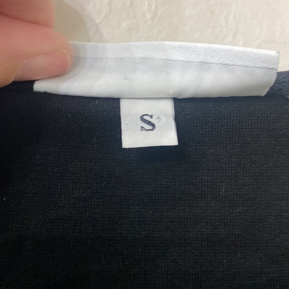 Bryn Walker asymmetrical black dress size small. - Picture 6 of 14